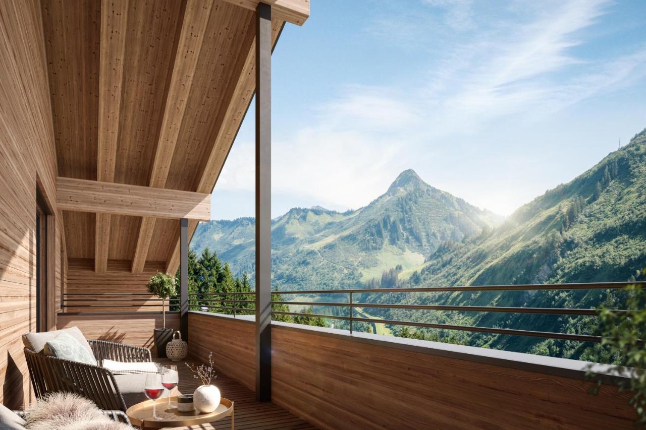 Апартаменты Alpenstolz Damuels Haus 1 - Stilvoll Urlauben In Den Bergen Экстерьер фото